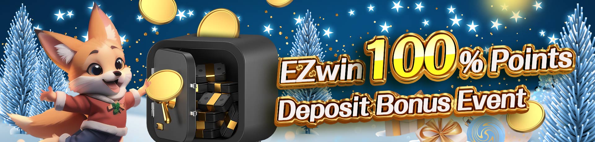 EZwin 100% Points Deposit Bonus Event